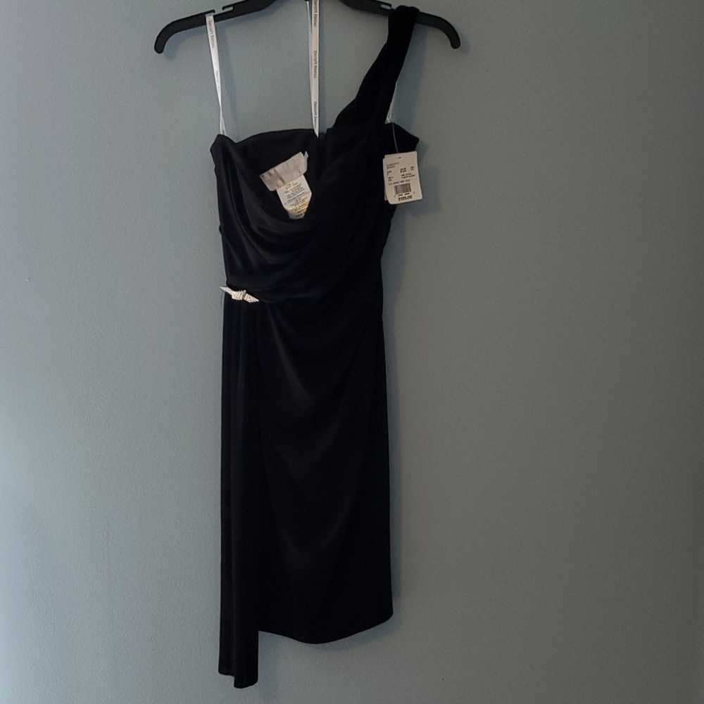 David's Bridal black dress